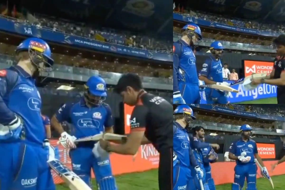 Rohit Sharma Left Frustrated By Officials' Prolonged Inspection Of Bat Ahead Of MI's Chase Vs RCB