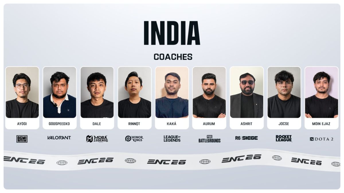 India Confirms Coaching Lineup To Select Players For Esports Nations Cup 2026