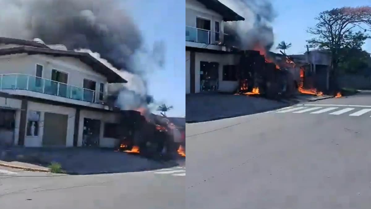 Four Killed After Aircraft Crashes Into Restaurant In Brazil, Catches Fire | Video