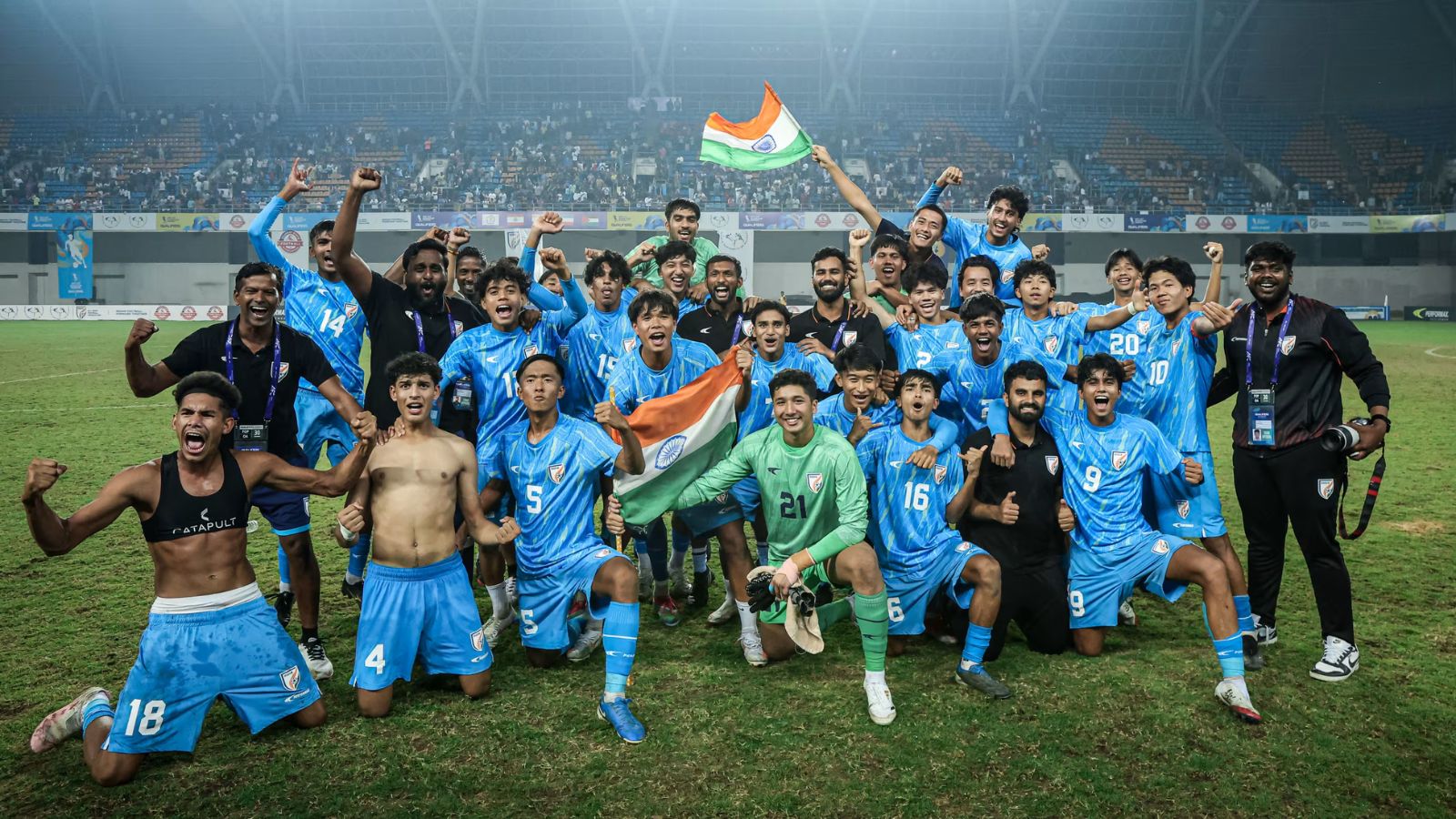 India U17 Men’s Team All Set For Two Friendly Games Against Qatar In Doha