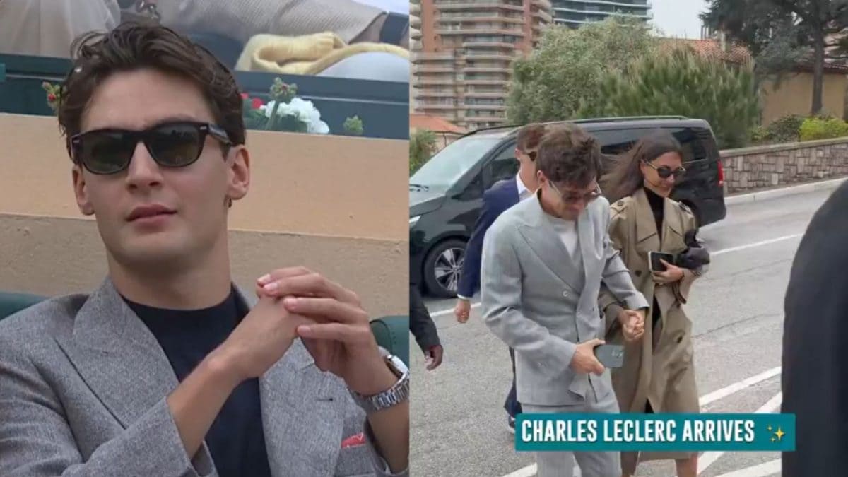 Formula 1 Stars Turn Up For Carlos Alcaraz Vs Jannik Sinner Monte-Carlo Final | Watch