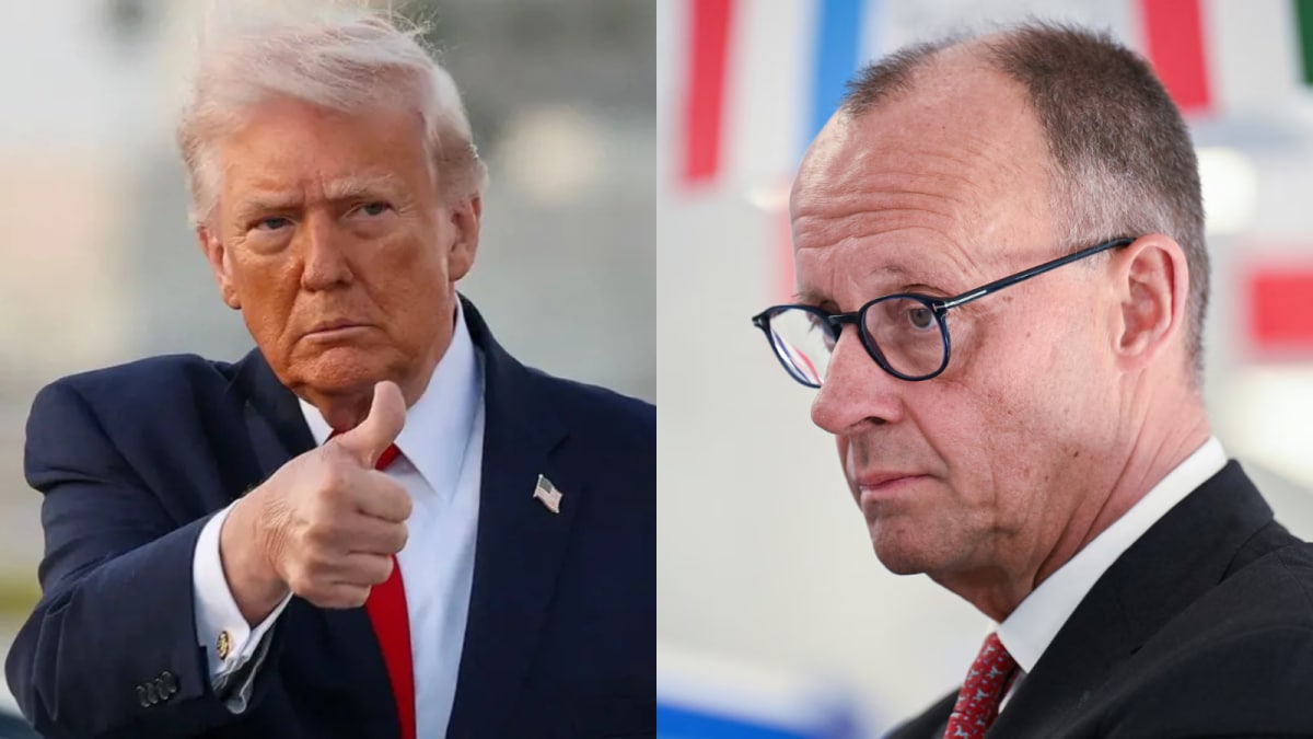 Fix Your Broken Country: Trump Targets German Chancellor Over His Comments On Iran War