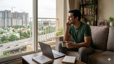 Despite having the means to buy a Rs 2 crore home, he chose flexibility over long-term financial commitments. (AI Image)
