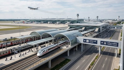 The renewed push for rail connectivity comes shortly after a major infrastructure approval by the Centre. (AI Image)