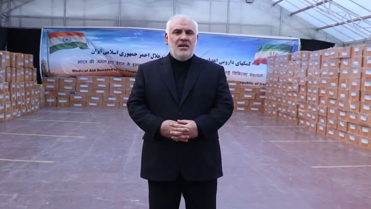 India Sends Second Batch of Life‑Saving Medicines to Iran’s Red Crescent, Ambassador Hails Indian Compassion