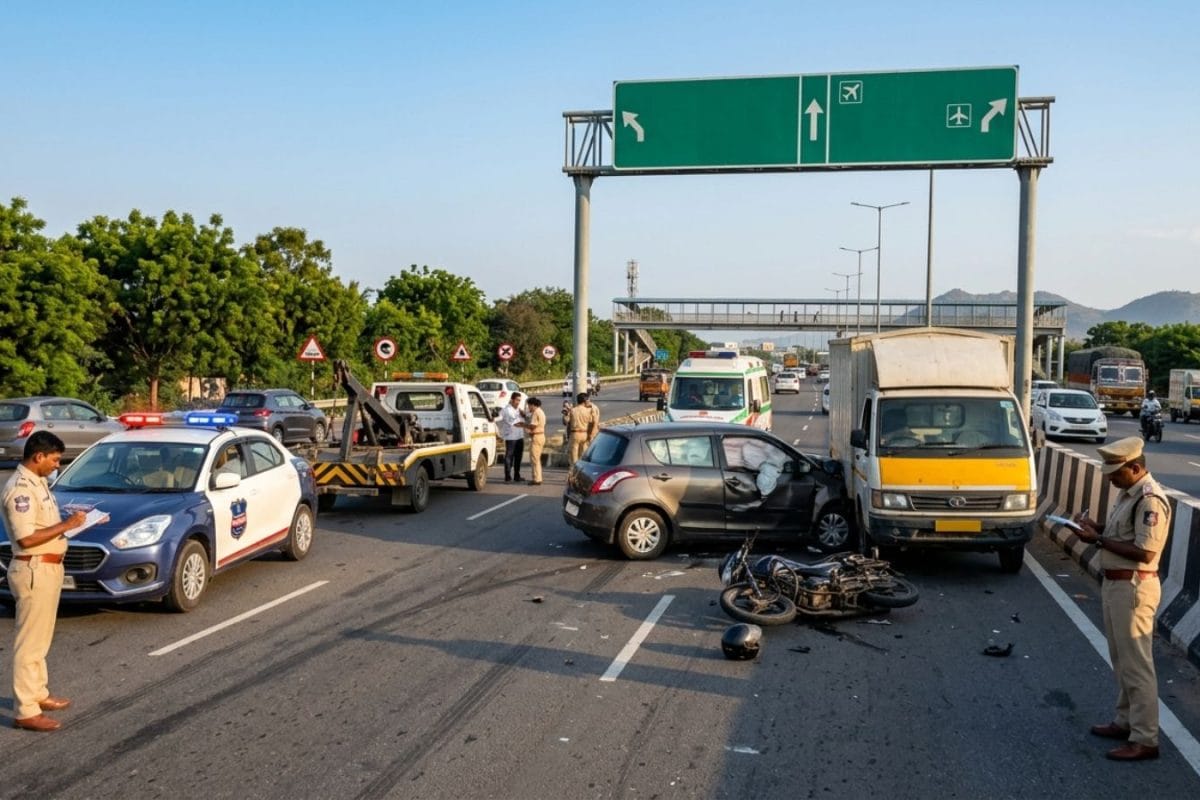 Telangana Road Accidents Rise By 20% In 2 Years, 7,500 Lives Lost In 2025 Alone