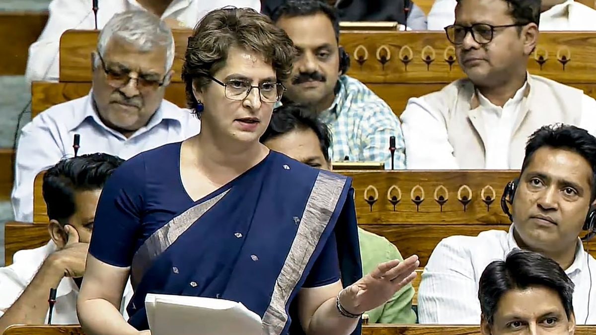 'Democracy Over If This Is Passed': Priyanka Gandhi On 'Injustice' To OBCs In Women's Quota Bill