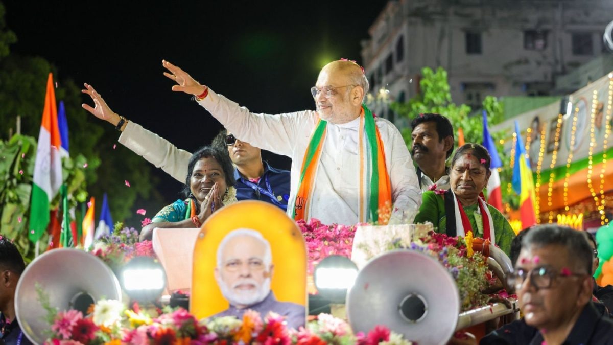 'Mylapore Turned Saffron Today': Amit Shah Lauds Large Turnout At Rally