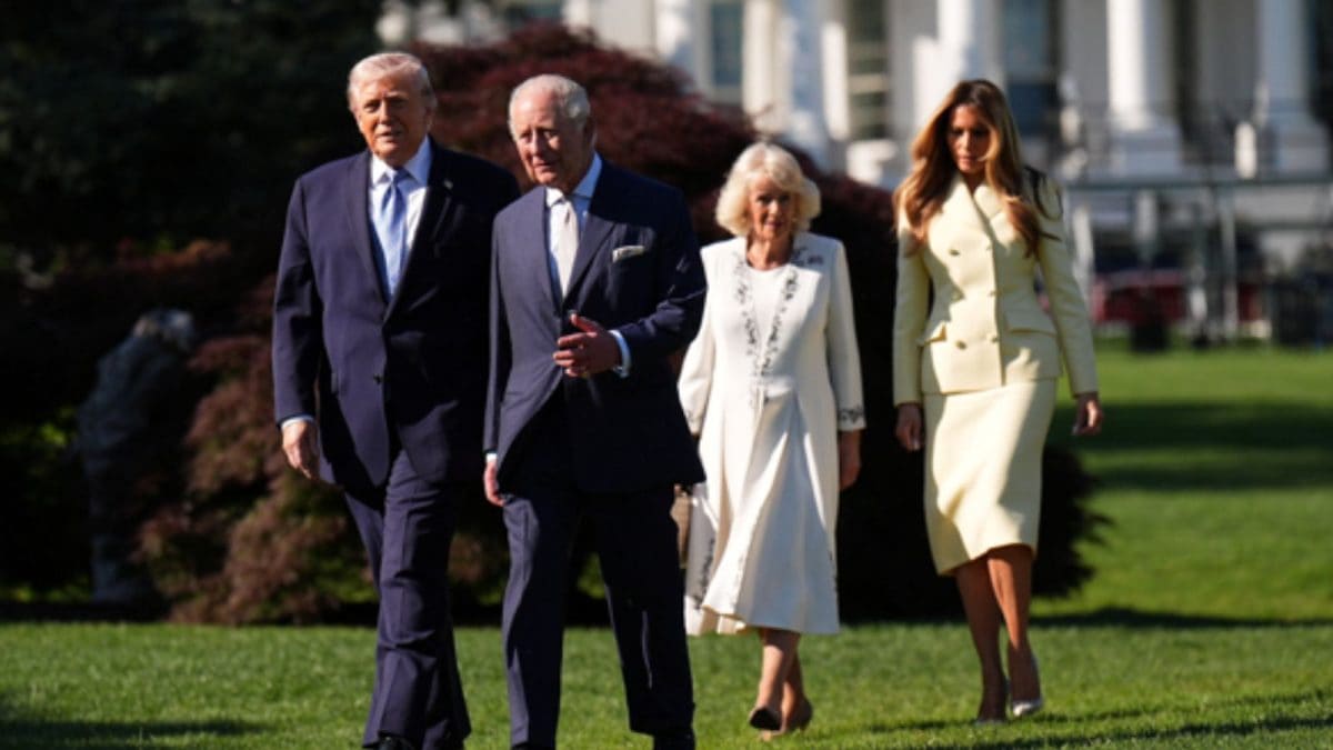 Trump Jokes About 'Cute' King Charles III While Welcoming UK Royal Couple To White House