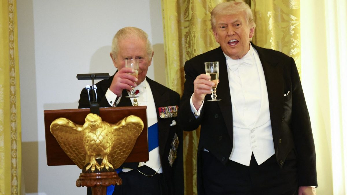 'You'd Be Speaking French': King Charles Roasts Trump At State Dinner | Watch