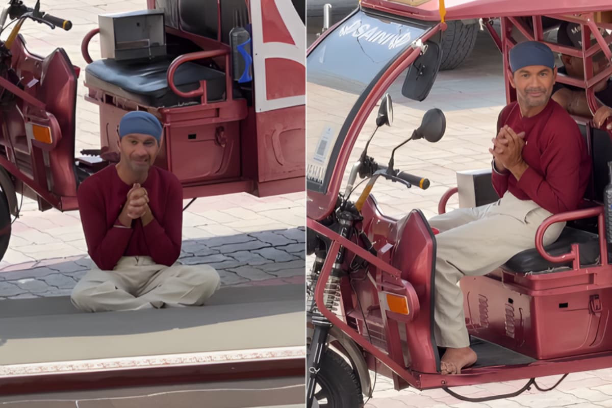 Partially Paralysed Auto Driver’s Quiet Prayer Outside Gurdwara Sahib Is Touching Hearts; Leaves Internet Emotional