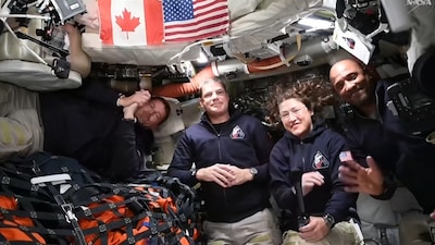 The Artemis II crew (Image credit: NASA) 