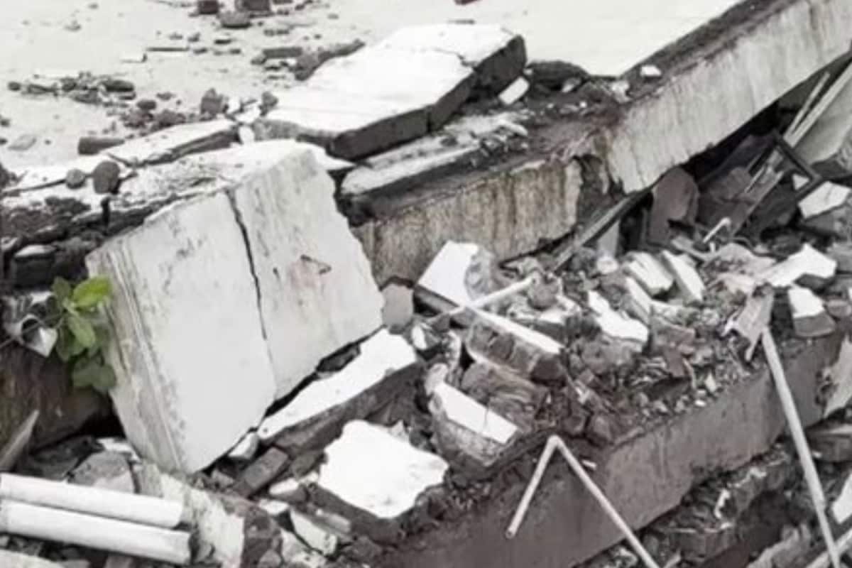 Four-Storey Building Collapses In Madhya Pradesh's Anuppur; At Least Six Feared Trapped