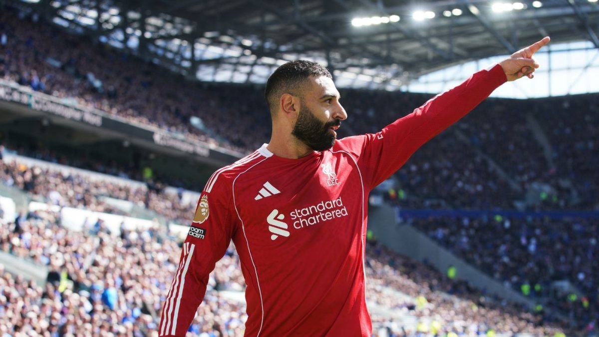 Mohamed Salah Equals Steven Gerrard's Liverpool Record With Derby Goal