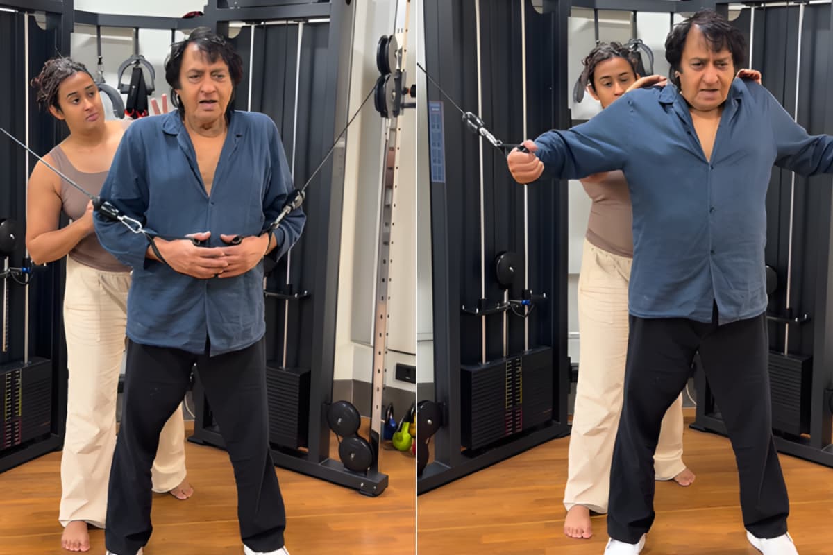 84-Year-Old Bollywood Villain Ranjeet's Gym Workout Goes Viral; Fans Call It 'Cutest Thing On The Internet'