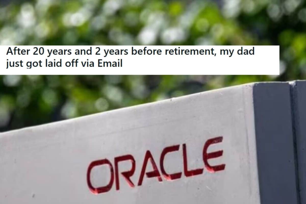 'Not Even A Phone Call': Oracle Employee With Cancer Fired Just 2 Years Before Retirement, Had Worked There For 20 Years