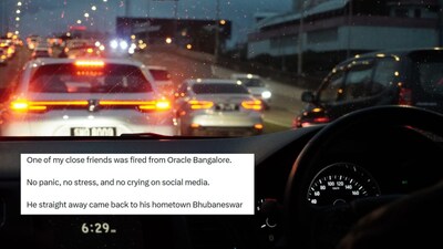 Laid Off From Oracle After 14 Years, This Techie Now Drives An Uber In Bhubaneswar