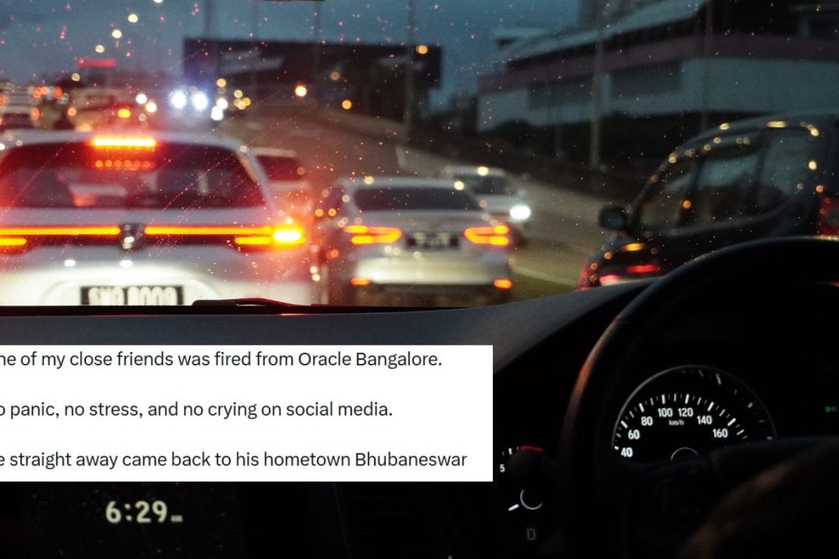 Laid Off From Oracle After 14 Years, This Techie Now Drives An Uber In Bhubaneswar, Has 'No Stress'