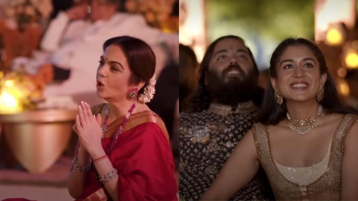 Red Saree Radiance and Golden Jackets: Top Fashion Moments from Anant Ambani’s 31st Birthday Bash in Jamnagar
