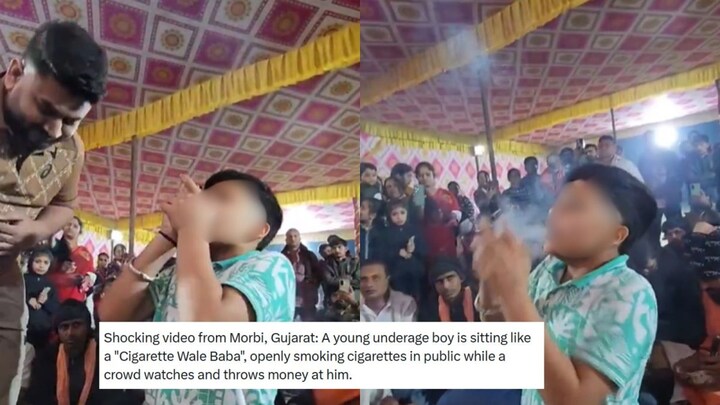 ‘Cigarette Wale Baba’ Video Triggers Heated Debate Over Underage Public Smoking