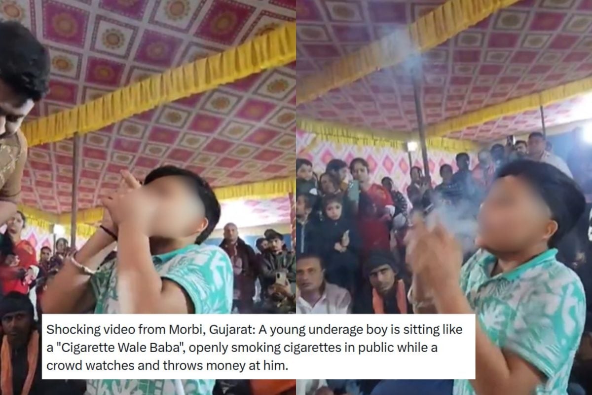 ‘Cigarette Wale Baba’ Video Sparks Debate Over Underage Boy Smoking In Public; Clip Draws Strong Reaction