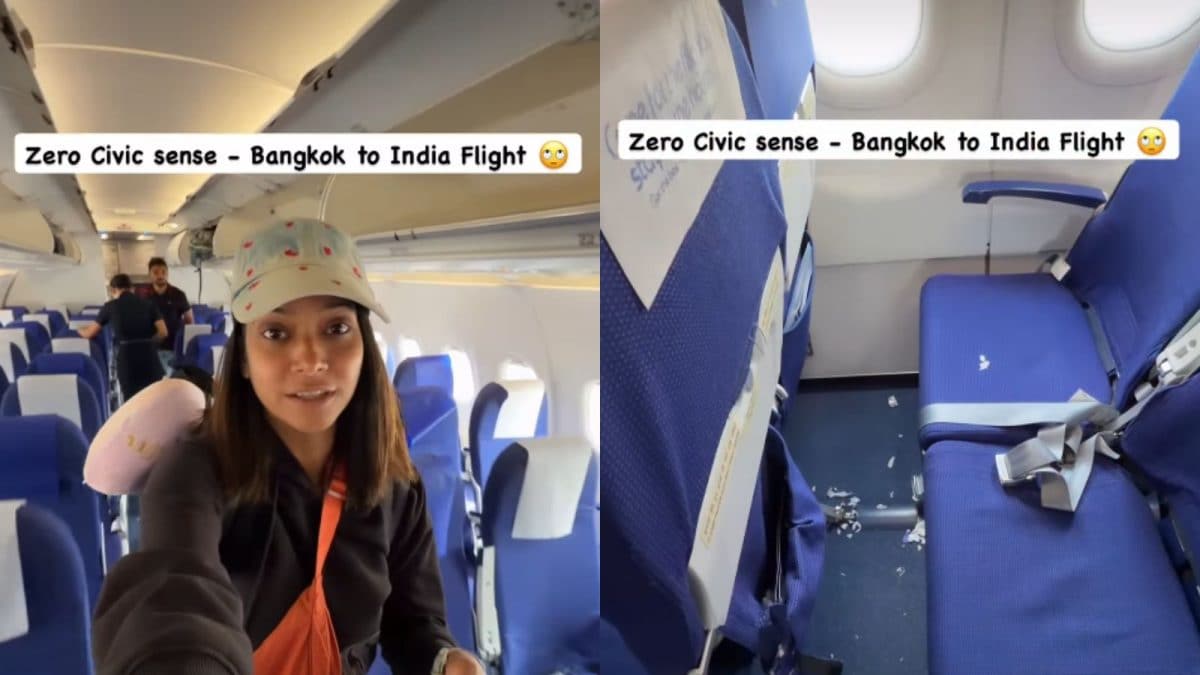 A Flight From Bangkok to India Leaves a Vlogger Bewildered by Chaos in the Cabin