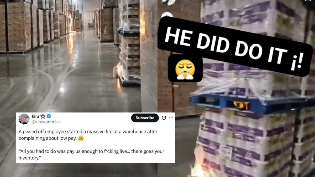 Warehouse Inferno Sparks Corporate Fallout After Employee's Fury Over Wages Leads to $156 Million Arson