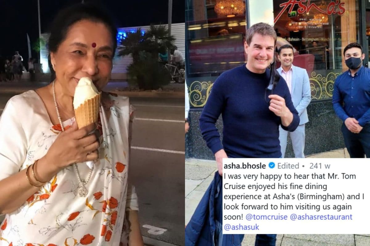 When Tom Cruise Dug Into Chicken Tikka Masala At Asha Bhosle’s UK Restaurant, And Then Reordered It
