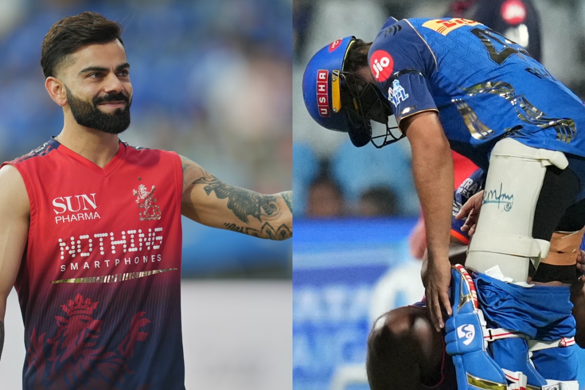Virat Kohli, Rohit Sharma Suffer Match-Ending Injuries During RCB Vs MI In IPL 2026