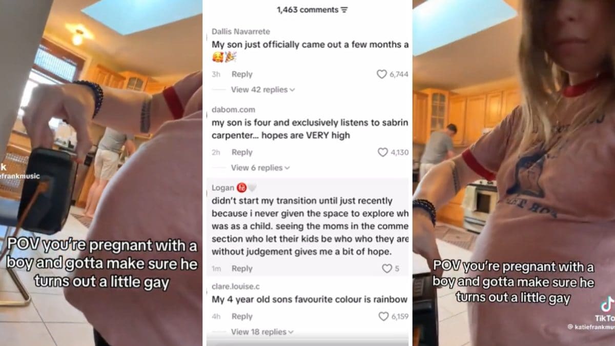 Viral Video Of Mom Playing ‘Gay Music’ To Baby Bump Has Started A War On Social Media