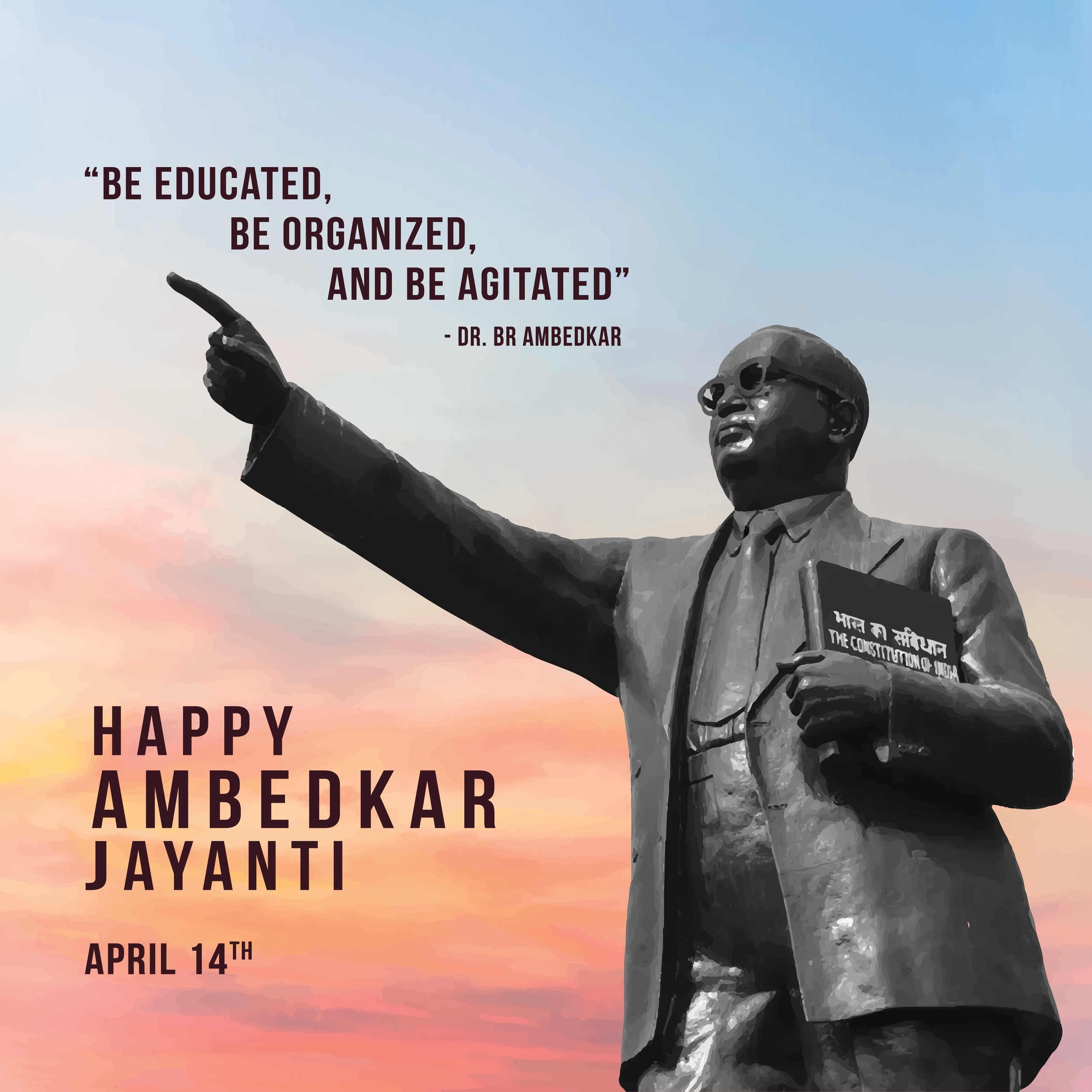 Ambedkar Jayanti 2026: Best Wishes, Images, Quotes, Messages, Facebook & WhatsApp Status