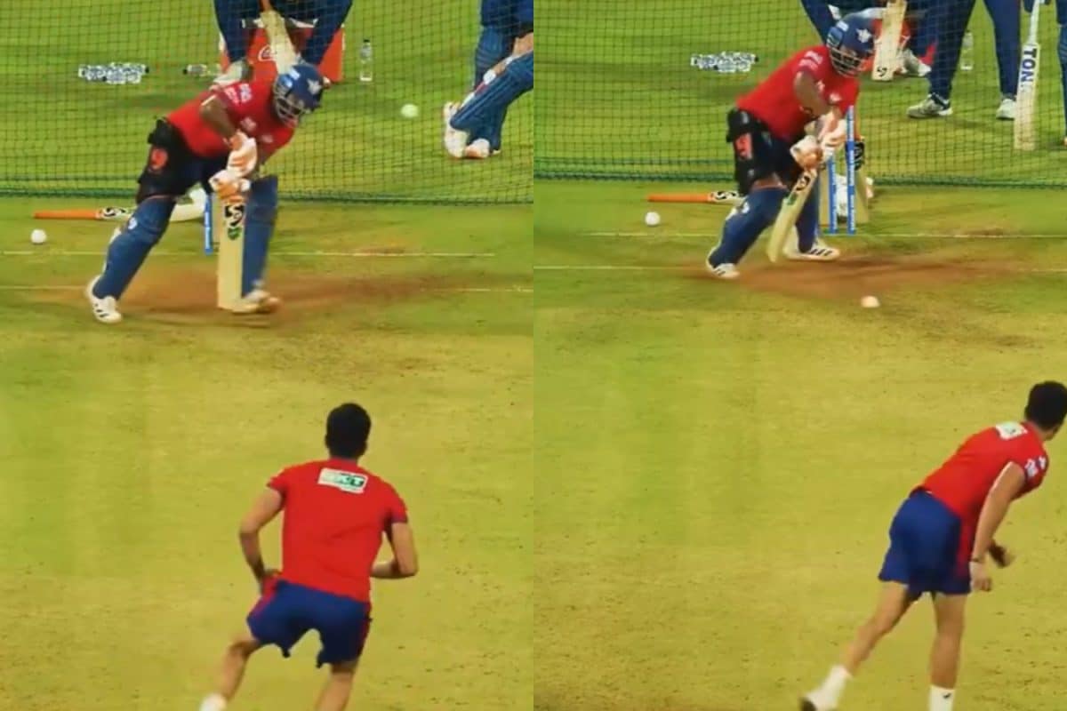 Arjun Tendulkar Unleashes Barrage Of Yorkers On Captain Rishabh Pant | Watch
