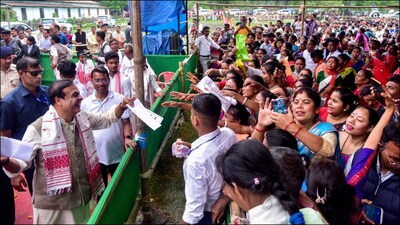 Assam is preparing for a high-stakes election on April 29. (PTI)