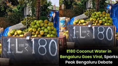 The viral post has triggered mixed reactions online, with many labelling the trend as ‘Peak Bengaluru’, a phrase often used to describe the city’s rising costs and unique urban quirks. (News18)