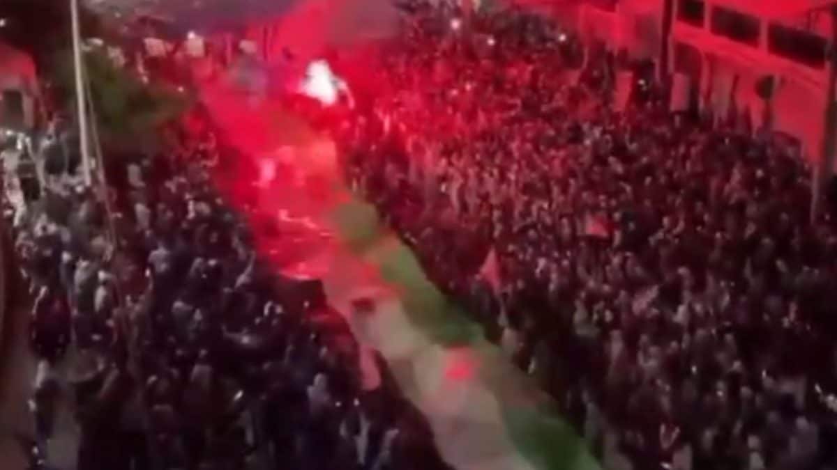 Protesters Chanting ‘Zionist Embassy’ Attempt To Storm UAE Mission In Damascus