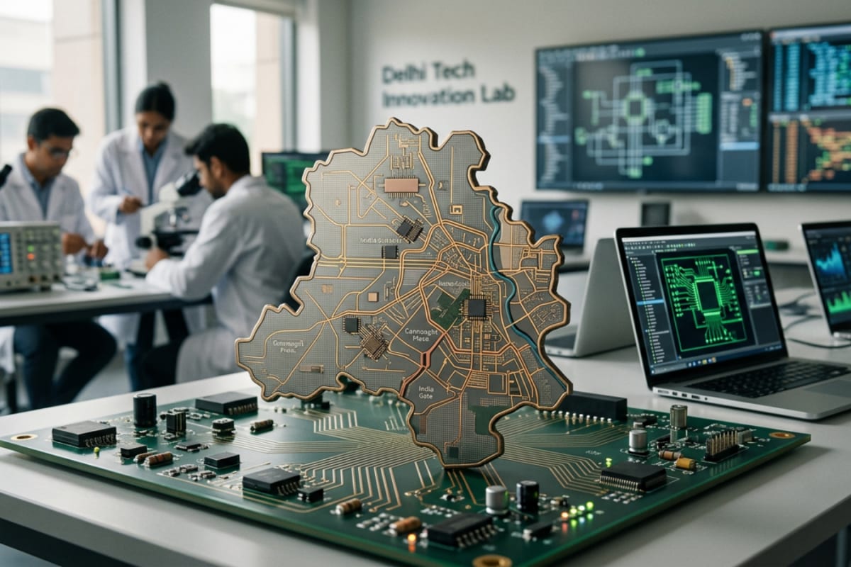 Delhi Enters India’s Semiconductor Race: Big Push For Chip Design & Jobs, But No Fabs Yet