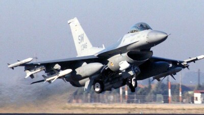 An undated photo of an F-16CJ (AFP image used for representation)