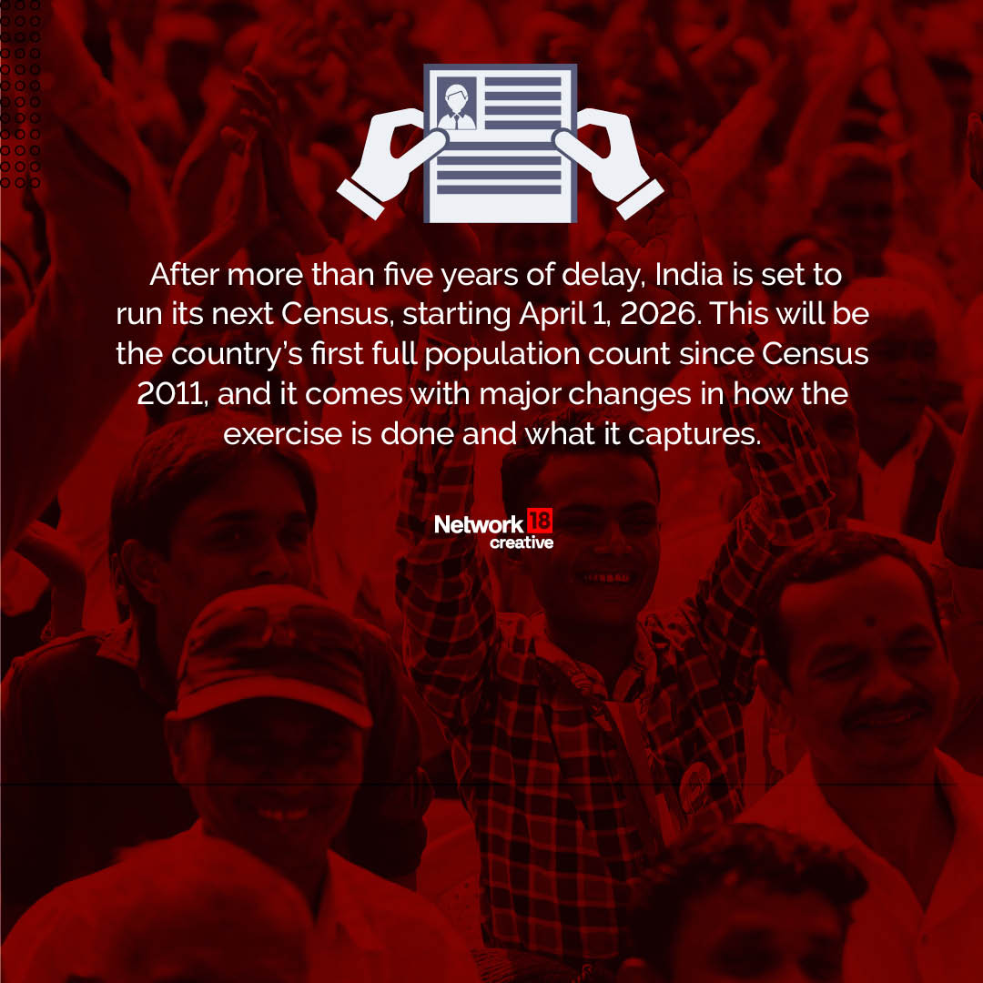 India’s First Digital Census Begins Today In Eight States | GFX