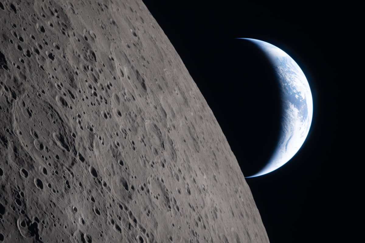 Sky Full Of Stars And Moon: NASA Shares New Images Taken During Historic Lunar Flyby