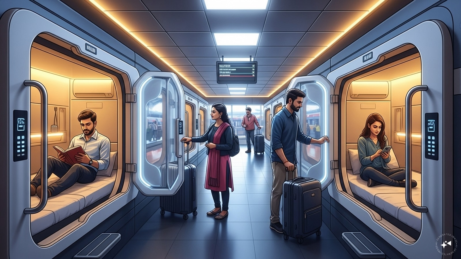 Pune Railway Station Gets Sleeping Pods, Prices Start At Rs 300 For 3 Hours