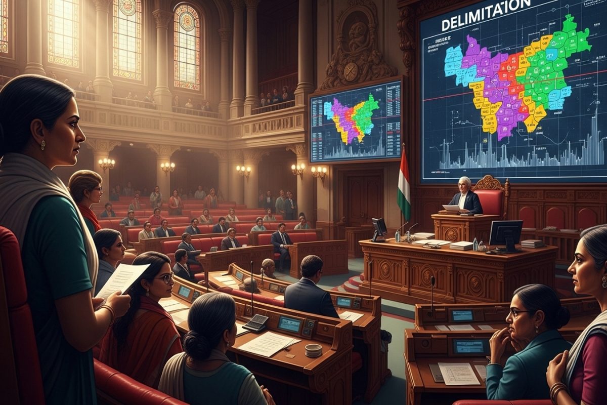 33% Women, 850 Seats & 100% Gain: How 50% Delimitation Formula May Actually Give South More Seats
