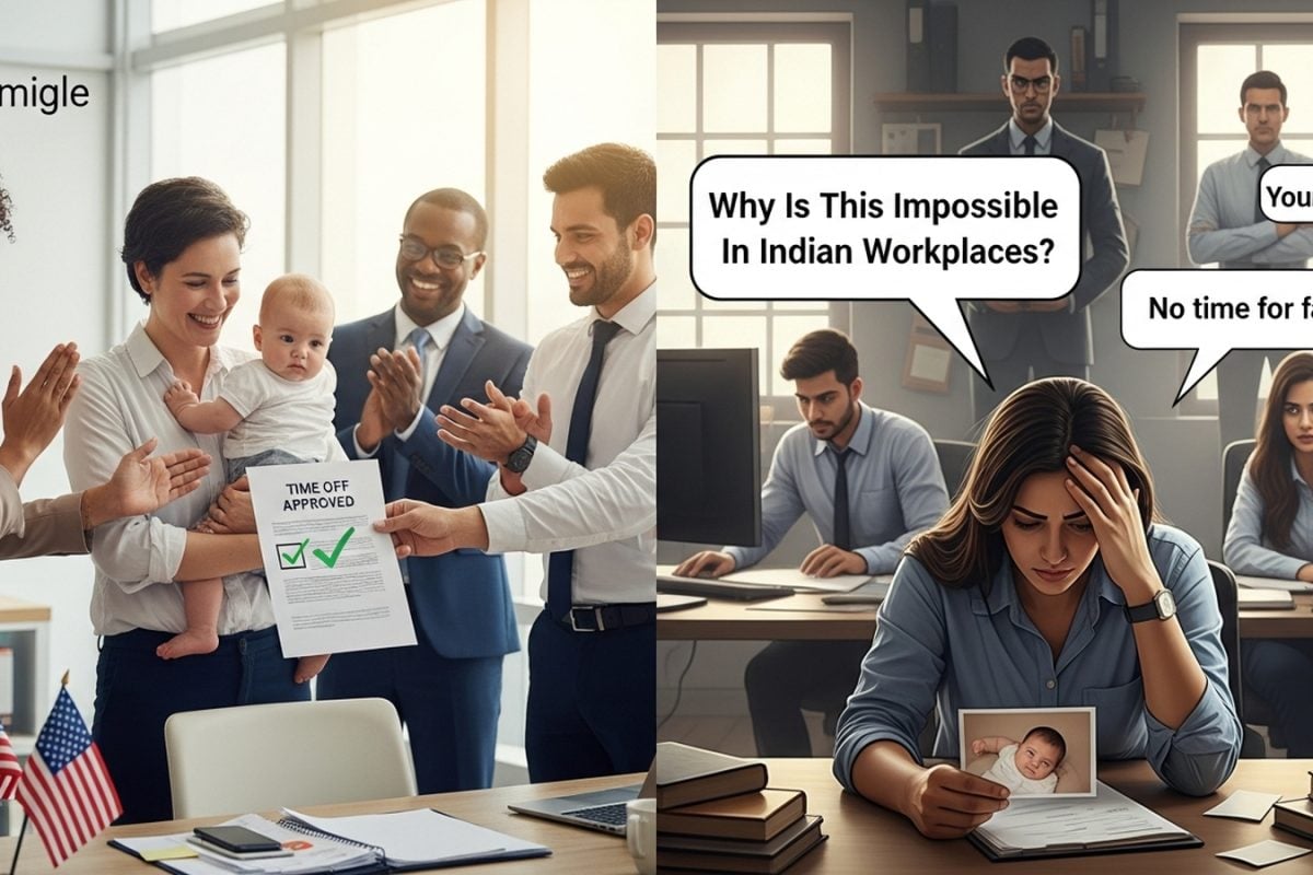 Employee’s Request For Time Off To Look After Baby Approved In US. Indians Ask, ‘Why Is This Impossible In Indian Workplaces?’