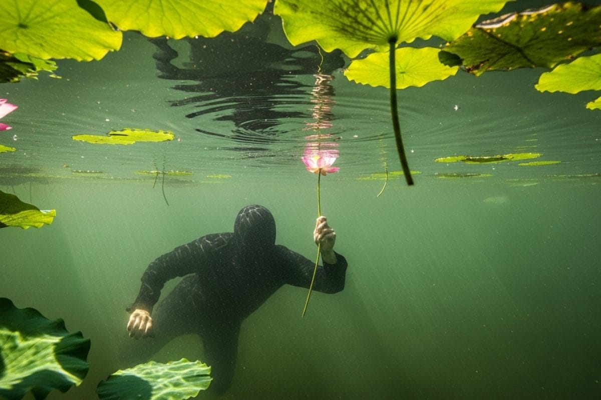 Five Hours Inside Muddy Pond, One Lotus Stem: This MP Thief's Escape Plan Almost Worked