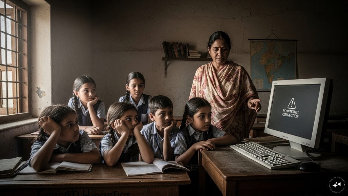 India Has 100 Crore Internet Users, Yet 2 In 5 Govt Schools Are Still Offline