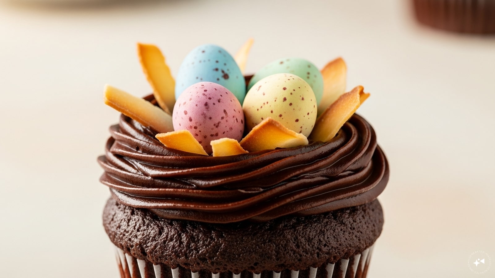 Easter 2026: Mini Egg Nest Cupcakes