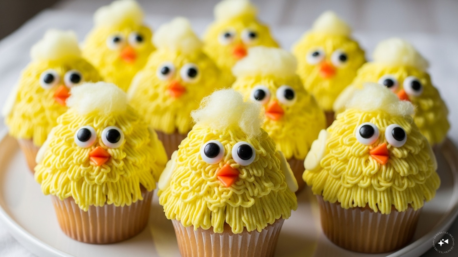 Easter 2026: Chick Cupcakes