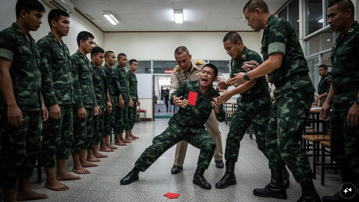 Thai Rookie Faints After Red Card Draw, Igniting Worldwide Debate on Mandatory Service