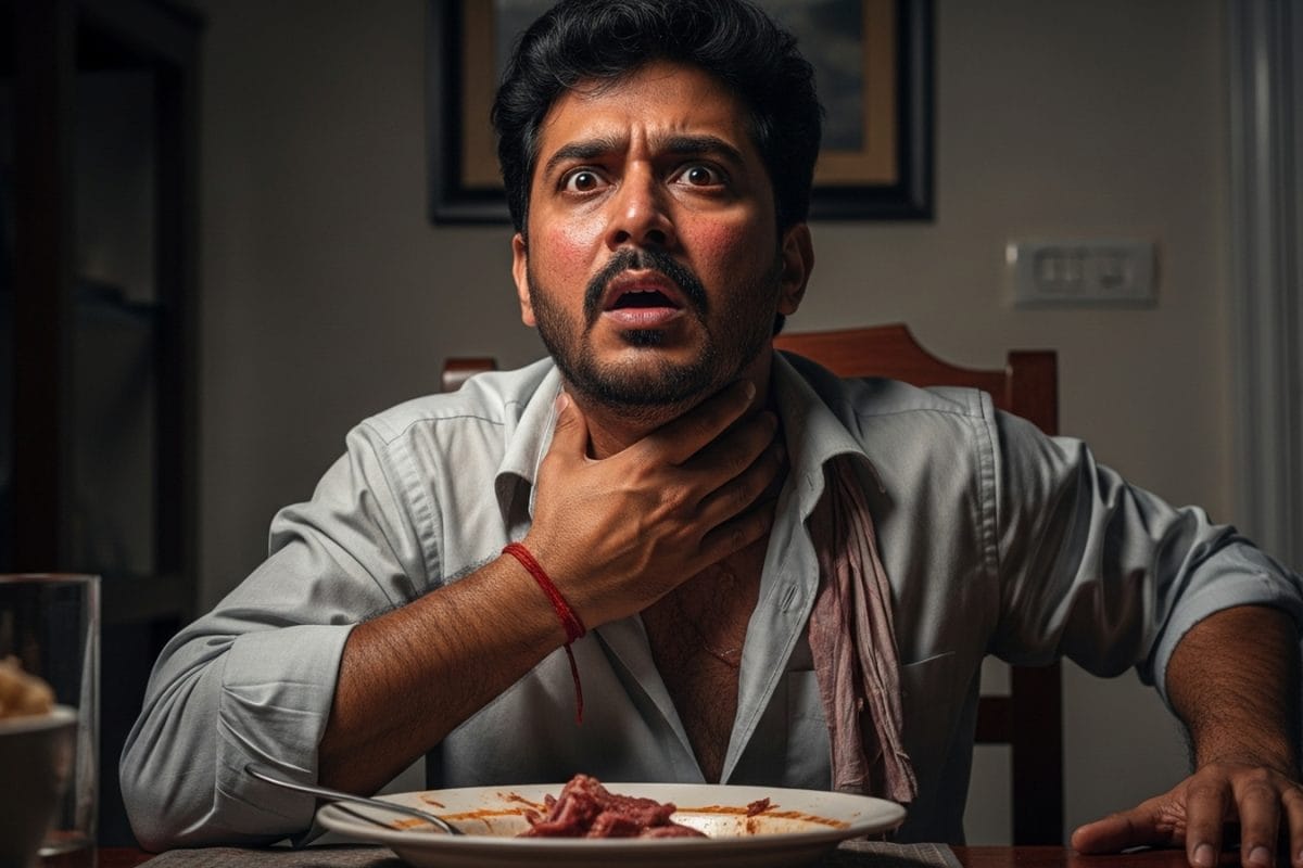 Telangana Man's Last Meal: Chokes On Mutton At Festival Feast, Dies In Front Of Guests