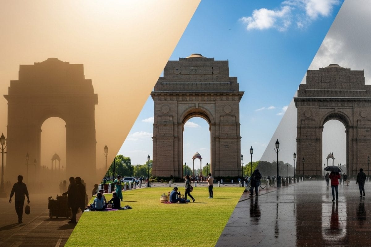 Dust, Sun And Rain All In A Day: What's Causing Delhi's Wild Weather? Dust, Sun And Rain All In A Day: What's Causing Delhi's Wild Weather?