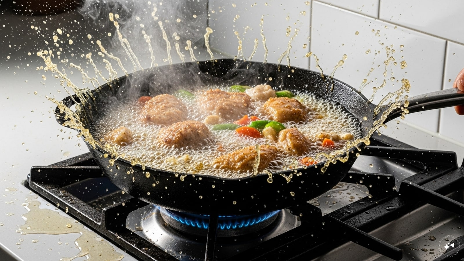 Stop Oil Splatter While Cooking Simple Kitchen Tricks That Work